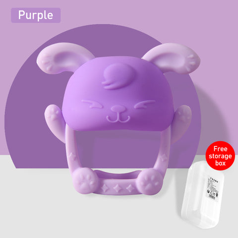 Babyproph Premium Baby Teether Rabbit Silicone BPA Free Biting Food Grade Material Babyproph Premium Baby Teether Rabbit Silicone BPA Free Biting Food Grade Material
