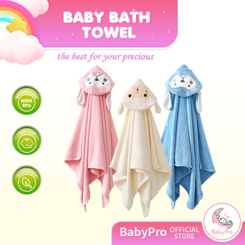 Babypro Premium Baby Bath Towel Blanket Quick Dry and Super Absorbent Cotton Hooded Towels Babypro Premium Baby Bath Towel Blanket Quick Dry and Super Absorbent Cotton Hooded Towels
