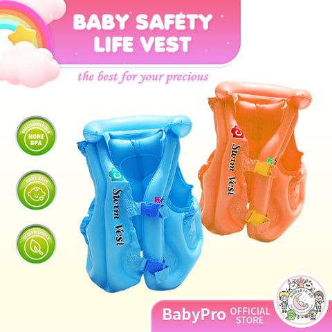 Babyproph Kids Inflatable Swimming Life Vest Jacket Babyproph Kids Inflatable Swimming Life Vest Jacket