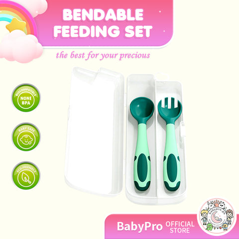 Babyproph Premium 360 Bendable Baby Feeding Spoon Set Non-toxic Self Feeding Children's Spoons Babyproph Premium 360 Bendable Baby Feeding Spoon Set Non-toxic Self Feeding Children's Spoons