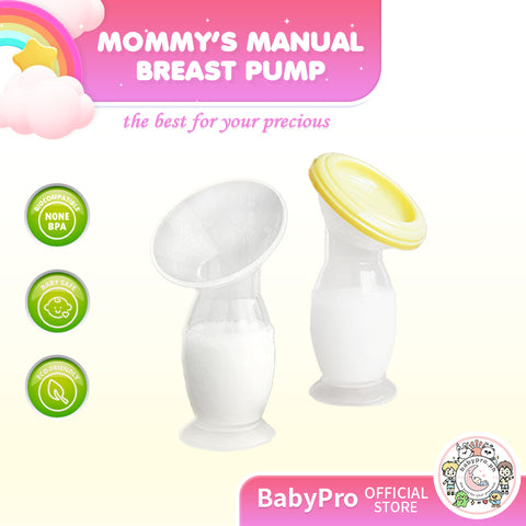 Babyproph Silicone Manual Breast Pump With Suction Base BPA Free Babyproph Silicone Manual Breast Pump With Suction Base BPA Free