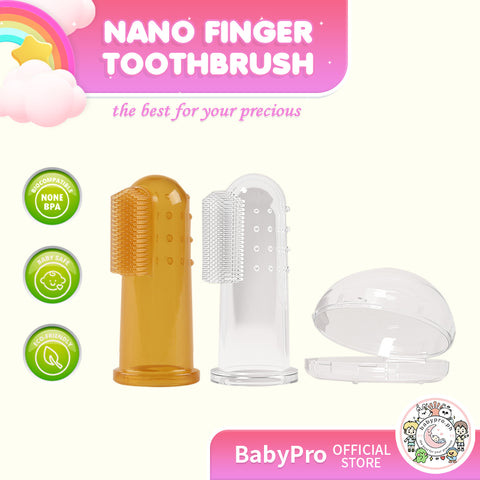 Babyproph Premium Baby Silicone Toothbrush Finger Children Teeth Clean Soft Infant Tooth Brush Cleaning Babyproph Premium Baby Silicone Toothbrush Finger Children Teeth Clean Soft Infant Tooth Brush Cleaning