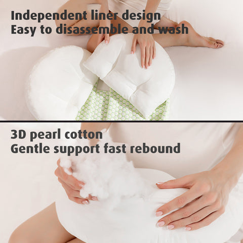 Babyproph Premium Pregnancy Pillow Protection Pillow Multifunctional Sleep Support with Cushion Breathable Babyproph Premium Pregnancy Pillow Protection Pillow Multifunctional Sleep Support with Cushion Breathable