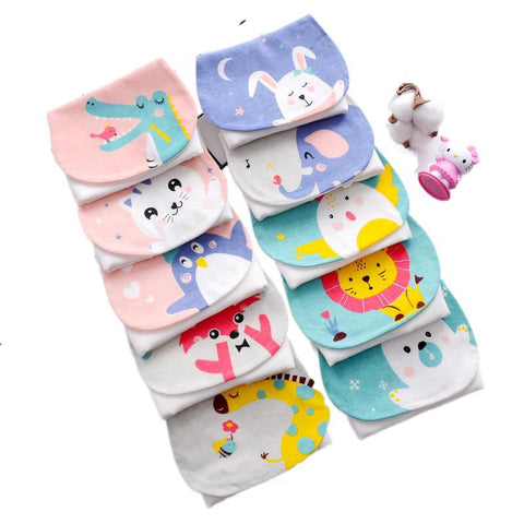 Babyproph Premium Baby Back Sweat Absorbent Towel Cute Animal Design Babyproph Premium Baby Back Sweat Absorbent Towel Cute Animal Design