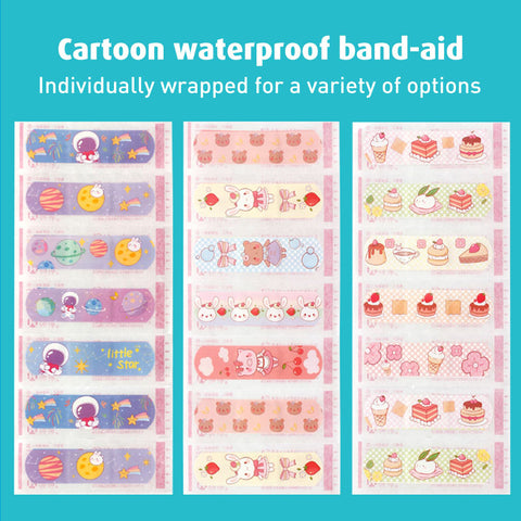 Babyproph Premium 20PCS/Box Cute Bandage Waterproof Breathable Band Aid Babyproph Premium 20PCS/Box Cute Bandage Waterproof Breathable Band Aid