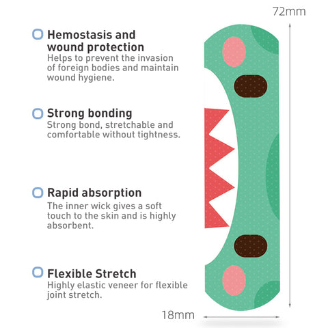 Babyproph Premium 20PCS/Box Cute Bandage Waterproof Breathable Band Aid Babyproph Premium 20PCS/Box Cute Bandage Waterproof Breathable Band Aid