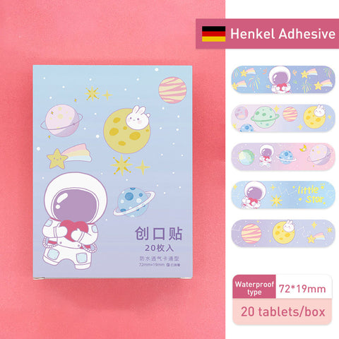 Babyproph Premium 20PCS/Box Cute Bandage Waterproof Breathable Band Aid Babyproph Premium 20PCS/Box Cute Bandage Waterproof Breathable Band Aid