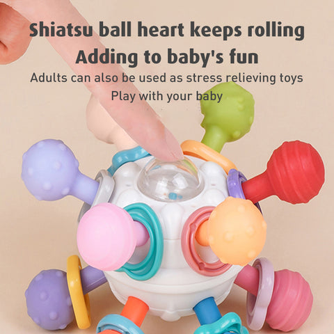 Babyproph Premium Baby Teether Toys Manhattan Ball Educational Teether Toys Sound Rattles Babyproph Premium Baby Teether Toys Manhattan Ball Educational Teether Toys Sound Rattles