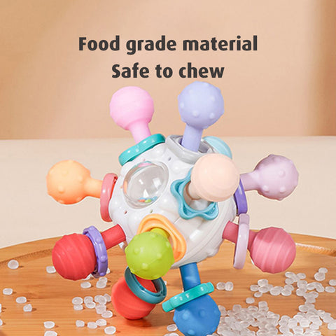 Babyproph Premium Baby Teether Toys Manhattan Ball Educational Teether Toys Sound Rattles Babyproph Premium Baby Teether Toys Manhattan Ball Educational Teether Toys Sound Rattles