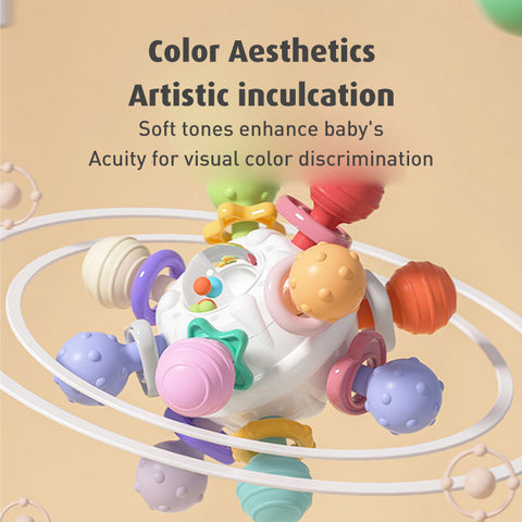 Babyproph Premium Baby Teether Toys Manhattan Ball Educational Teether Toys Sound Rattles Babyproph Premium Baby Teether Toys Manhattan Ball Educational Teether Toys Sound Rattles