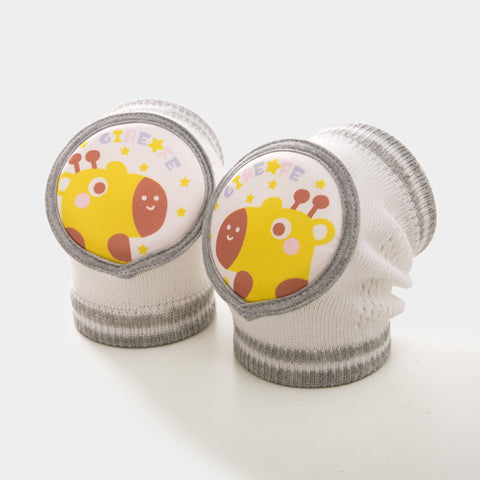 Babyproph Premium Baby Knee Pads Cute Cartoon Animal Print Knee Protector Babyproph Premium Baby Knee Pads Cute Cartoon Animal Print Knee Protector