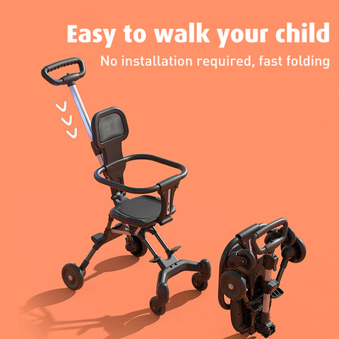 Babyproph Premium Baby Foldable Stroller Lightweight Toddler Stroller Bike With Two-way Swivel Seat Babyproph Premium Baby Foldable Stroller Lightweight Toddler Stroller Bike With Two-way Swivel Seat