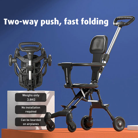 Babyproph Premium Baby Foldable Stroller Lightweight Toddler Stroller Bike With Two-way Swivel Seat Babyproph Premium Baby Foldable Stroller Lightweight Toddler Stroller Bike With Two-way Swivel Seat