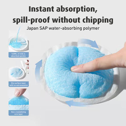 Babyproph Nursing Breast Pads Disposable Anti-Leak Milk Pads for Mommies Babyproph Nursing Breast Pads Disposable Anti-Leak Milk Pads for Mommies