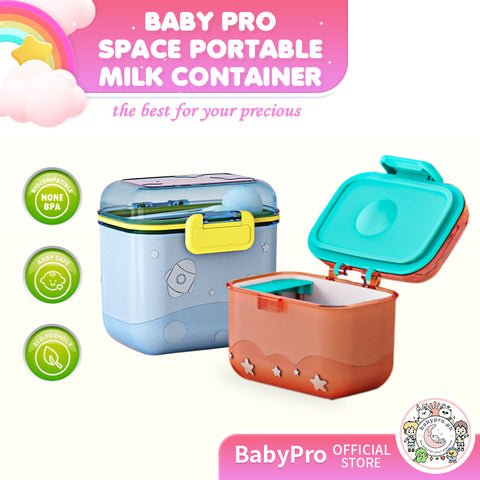 Babyproph Milk Powder Container Airtight Space Portable Storage Box with Spoon Babyproph Milk Powder Container Airtight Space Portable Storage Box with Spoon
