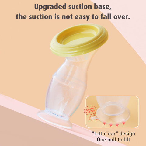 Babyproph Silicone Manual Breast Pump With Suction Base BPA Free Babyproph Silicone Manual Breast Pump With Suction Base BPA Free