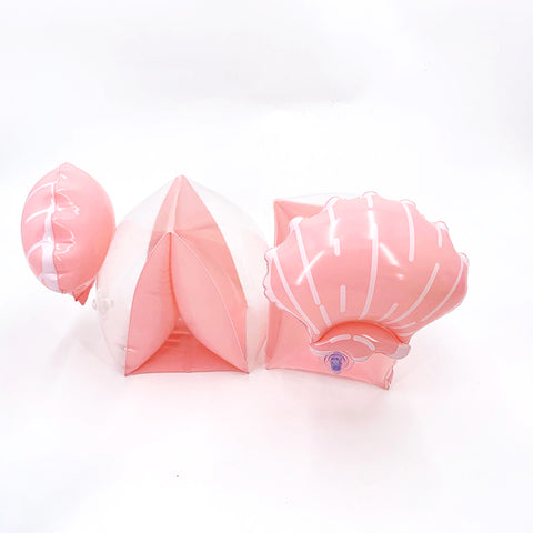 Babyproph Kids Inflatable Swimming Ring Floater and Swimming Arm Floater Babyproph Kids Inflatable Swimming Ring Floater and Swimming Arm Floater