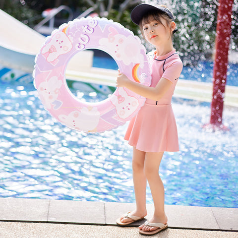 Babyproph Kids Inflatable Swimming Ring Floater and Swimming Arm Floater Babyproph Kids Inflatable Swimming Ring Floater and Swimming Arm Floater