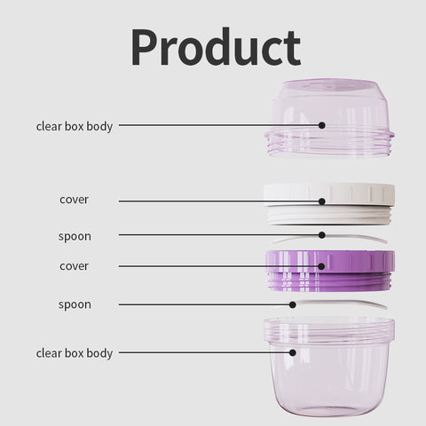 Babyproph Multipurpose Double Layer Baby Food Container Babyproph Multipurpose Double Layer Baby Food Container
