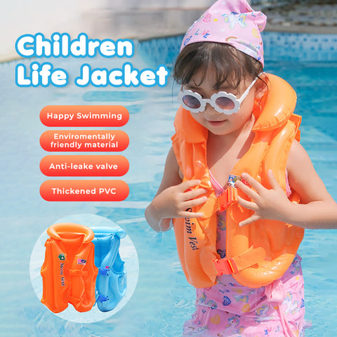 Babyproph Kids Inflatable Swimming Life Vest Jacket Babyproph Kids Inflatable Swimming Life Vest Jacket