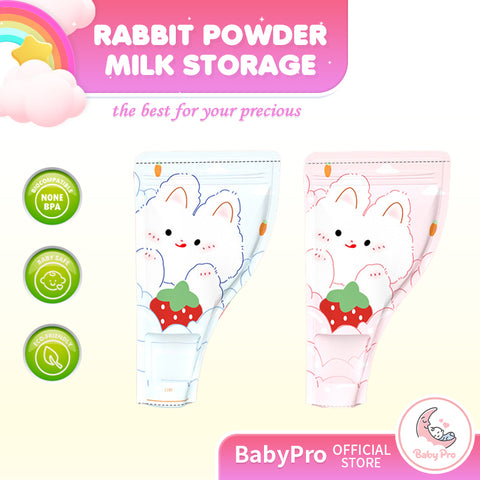 Babyproph 30pcs Portable Milk Powder Storage Bag Double- Sealed Leakproof Babyproph 30pcs Portable Milk Powder Storage Bag Double- Sealed Leakproof