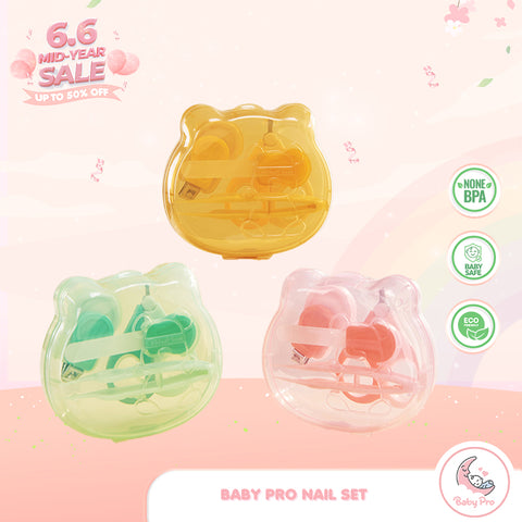 Babyproph Portable 4 in 1 Bear Nail Clipper Set For Baby Babyproph Portable 4 in 1 Bear Nail Clipper Set For Baby