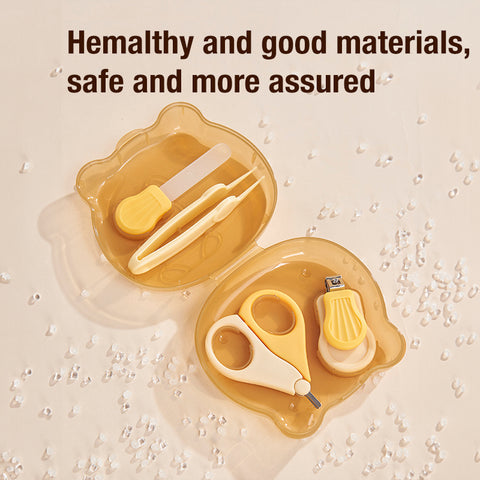 Babyproph Portable 4 in 1 Bear Nail Clipper Set For Baby Babyproph Portable 4 in 1 Bear Nail Clipper Set For Baby