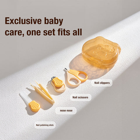 Babyproph Portable 4 in 1 Bear Nail Clipper Set For Baby Babyproph Portable 4 in 1 Bear Nail Clipper Set For Baby