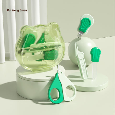 Babyproph Portable 4 in 1 Bear Nail Clipper Set For Baby Babyproph Portable 4 in 1 Bear Nail Clipper Set For Baby