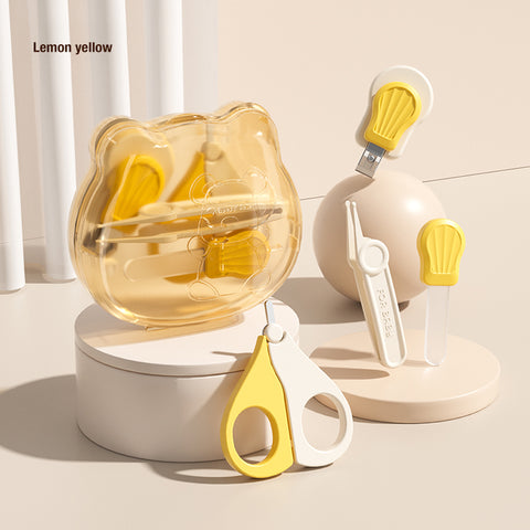 Babyproph Portable 4 in 1 Bear Nail Clipper Set For Baby Babyproph Portable 4 in 1 Bear Nail Clipper Set For Baby