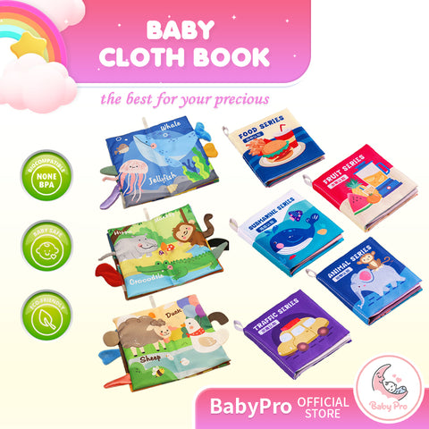 Babyproph Children's Educational Soft Cloth Books Babyproph Children's Educational Soft Cloth Books
