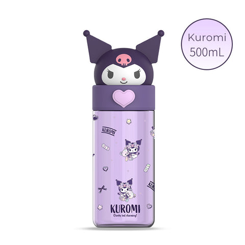 Babyproph Kids Kuromi Drinking Water Bottle Hot Cold Leakproof Water Bottle 500 ML Babyproph Kids Kuromi Drinking Water Bottle Hot Cold Leakproof Water Bottle 500 ML