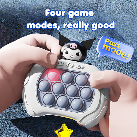 Babyproph Kids Pop It Game Machine Quick Push Pop It Fidget Toys Stress Reliever Toy Babyproph Kids Pop It Game Machine Quick Push Pop It Fidget Toys Stress Reliever Toy