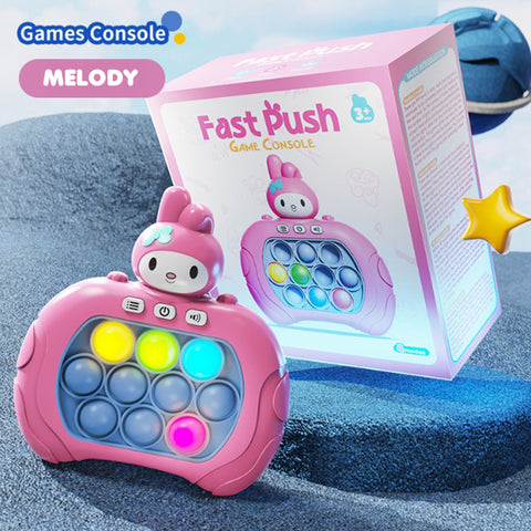 Babyproph Kids Pop It Game Machine Quick Push Pop It Fidget Toys Stress Reliever Toy Babyproph Kids Pop It Game Machine Quick Push Pop It Fidget Toys Stress Reliever Toy