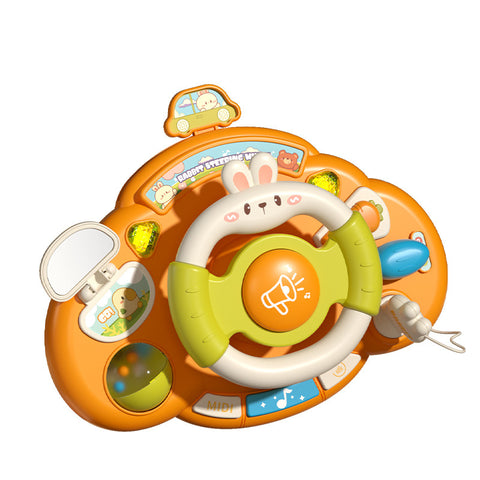 Babyproph Steering Wheel Toy For Kids Montessori Educational Toy With Sounds Babyproph Steering Wheel Toy For Kids Montessori Educational Toy With Sounds