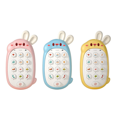 Babyproph Baby Rabbit Phone Toys With Sounds Educational Playing Toys Babyproph Baby Rabbit Phone Toys With Sounds Educational Playing Toys