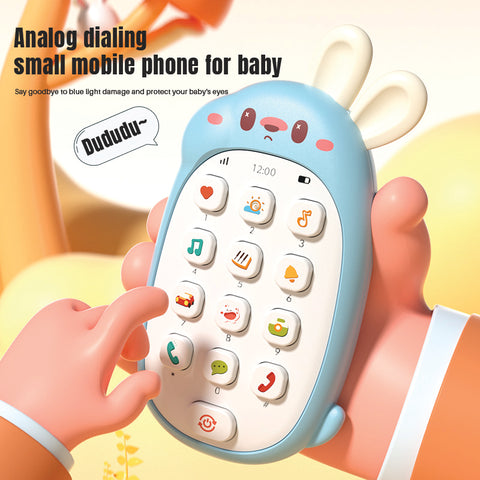 Babyproph Baby Rabbit Phone Toys With Sounds Educational Playing Toys Babyproph Baby Rabbit Phone Toys With Sounds Educational Playing Toys