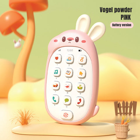 Babyproph Baby Rabbit Phone Toys With Sounds Educational Playing Toys Babyproph Baby Rabbit Phone Toys With Sounds Educational Playing Toys