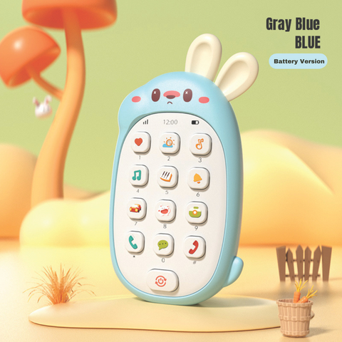 Babyproph Baby Rabbit Phone Toys With Sounds Educational Playing Toys Babyproph Baby Rabbit Phone Toys With Sounds Educational Playing Toys