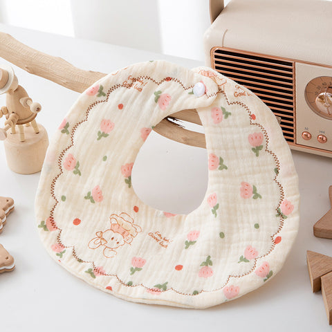 Babyproph Baby Adjustable Soft Cotton Absorbent Bib Babyproph Baby Adjustable Soft Cotton Absorbent Bib