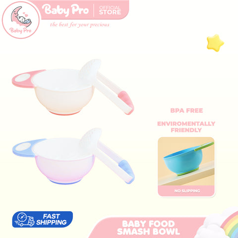 Babyproph Baby Food Mash Bowl Set Fruit Vegetables Masher Babyproph Baby Food Mash Bowl Set Fruit Vegetables Masher
