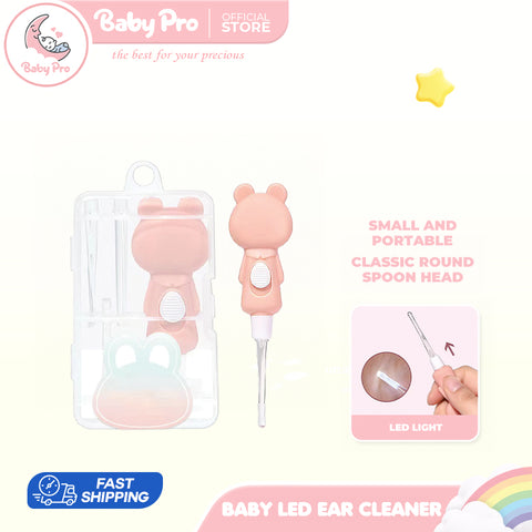 Babyproph Baby LED Ear Cleaner Set Ear Spoon Cleaning Tool Babyproph Baby LED Ear Cleaner Set Ear Spoon Cleaning Tool