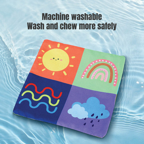 Babyproph Baby Washable Cloth Tissue Box Toys With Rattle Sounds Early Educational Toys Babyproph Baby Washable Cloth Tissue Box Toys With Rattle Sounds Early Educational Toys