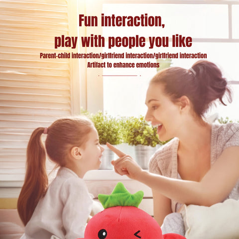 Babyproph Kids Human Body Sensing Music Toy Fruit Plush Sensing Metronome Interactive Toys Babyproph Kids Human Body Sensing Music Toy Fruit Plush Sensing Metronome Interactive Toys
