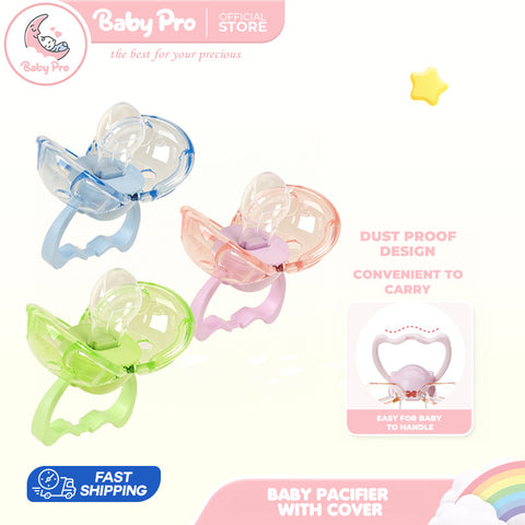 Babyproph Baby Pacifier With Cover Auto Close Anti-Dust Cover BPA Free Babyproph Baby Pacifier With Cover Auto Close Anti-Dust Cover BPA Free