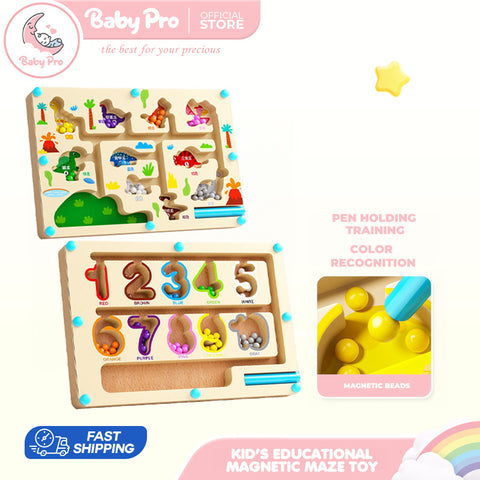 Babyproph Kids Magnetic Color Sorting Maze Board Game Early Educational Toy Babyproph Kids Magnetic Color Sorting Maze Board Game Early Educational Toy