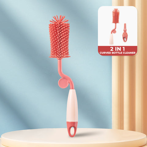 Babyproph 3 in 1 Non-Scratch Baby Milk Bottle Cleaner Silicone Brush Set Babyproph 3 in 1 Non-Scratch Baby Milk Bottle Cleaner Silicone Brush Set