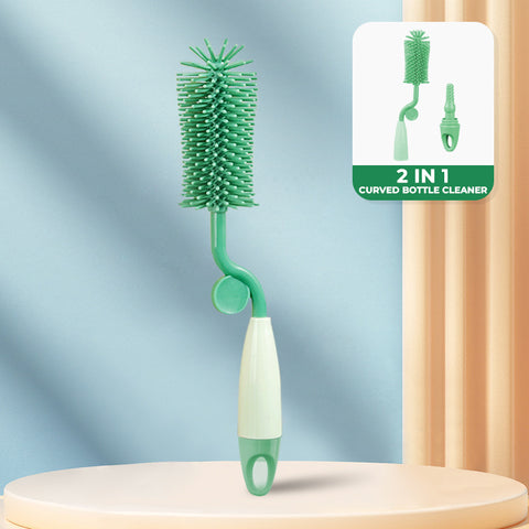 Babyproph 3 in 1 Non-Scratch Baby Milk Bottle Cleaner Silicone Brush Set Babyproph 3 in 1 Non-Scratch Baby Milk Bottle Cleaner Silicone Brush Set