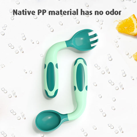 Babyproph Premium 360 Bendable Baby Feeding Spoon Set Non-toxic Self Feeding Children's Spoons Babyproph Premium 360 Bendable Baby Feeding Spoon Set Non-toxic Self Feeding Children's Spoons