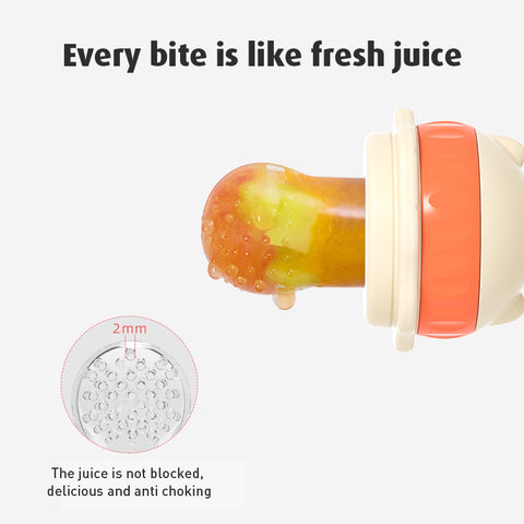 Babyproph Premium BBET Push Fruit Feeder Baby Fruit Pacifier Mushroom Food Teether Babyproph Premium BBET Push Fruit Feeder Baby Fruit Pacifier Mushroom Food Teether